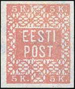 Estonia znaczek