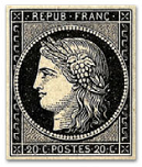 Francja znaczek