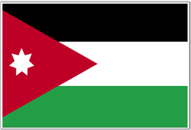 Jordania flaga