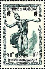 Kambodza znaczek