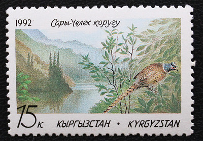 Kirgistan znaczek