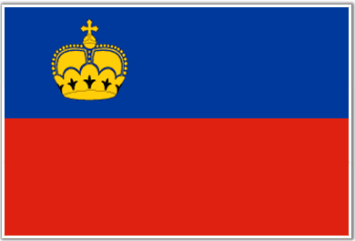 Liechtenstein flaga