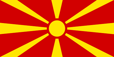 Macedonia flaga