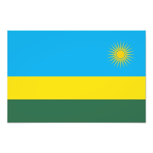 Rwanda flaga