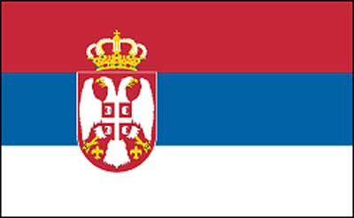 Serbia flaga