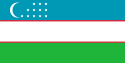 Uzbekistan flaga